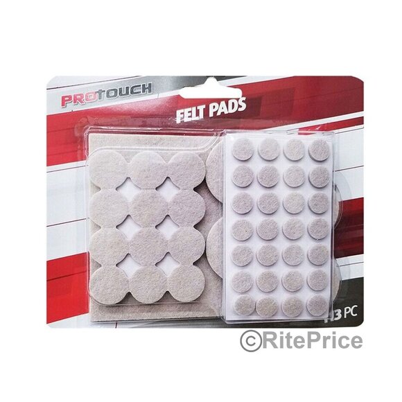 226 PCS Felt Furniture Pads Chair Leg Protectors Hardwood Wooden Floors (2 Pack) - Picture 3 of 12